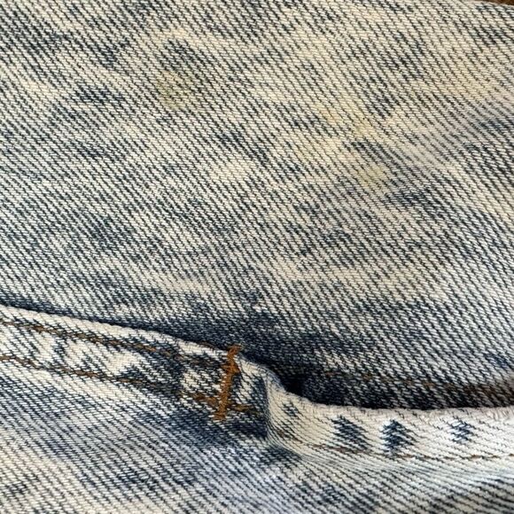 Levi’s Oversized Acid Relaxed Casual Denim Country Baggy Jean Button Jacket - Picture 11 of 11